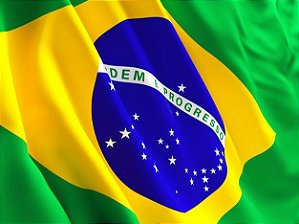 Bandeira do Brasil Microfibra 1,60x0,90cm Copa do Mundo
