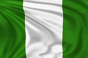 Bandeira Listrada Verde e Branca 1,40x0,90m Palestra Itália