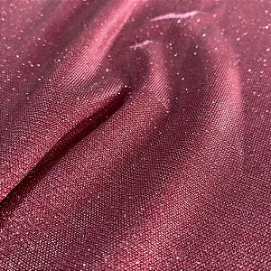 Tecido Lurex Premium 1,50x1,00m Pink Para Roupas Festas