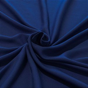 Tecido Viscose Lisa Azul Royal 1,40m Para Roupas