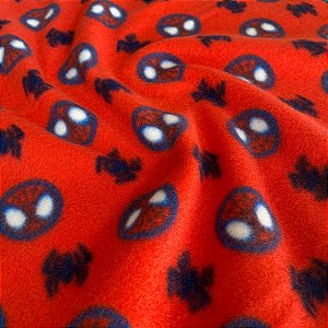 Tecido Soft Estampado Homem Aranha 1,50x1,00m Pijama Infantil Inverno