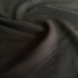 Tecido Viscolinho Liso Preto 1,50m Roupas Femininas