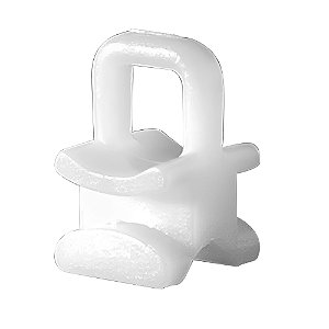 KIT 100 Deslizantes Max Normal para Cortinas de Trilho Suísso Max