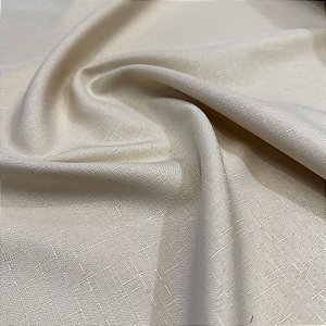 Tecido Linho Bege Ráfia 3,00x1,00m P/ Cortinas e Decorações