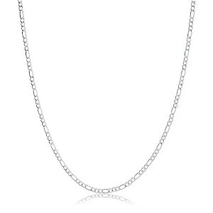 Corrente De Prata Masculina 3x1 70 cm