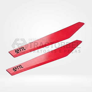 LÂMINA BICO DE PATO ESPECIAL ULTRA RESISTENTE VERMELHA - 3050 MM