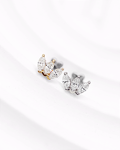 Piercing Labret Blume - Ouro 14k