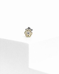 Piercing Labret Aurora - Ouro 14k