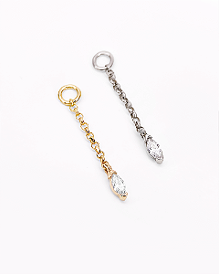 Charm Navet Pendente - Ouro 14k