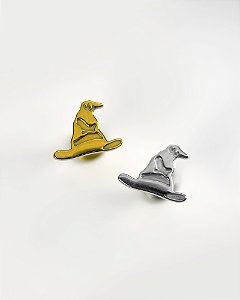 Piercing Labret com Chapéu Seletor | Harry Potter - Titânio