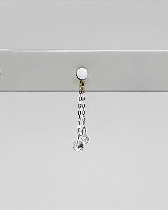 Charm Glow Pendente - Ouro 14k