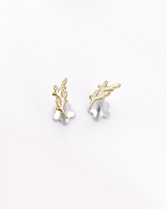 Piercing Labret Origem - Ouro 14k
