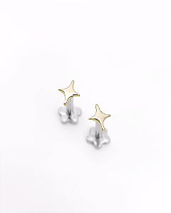 Piercing Labret Vértice - Ouro 14k