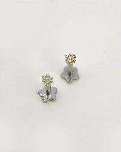 Piercing Labret Petite - Ouro 14k