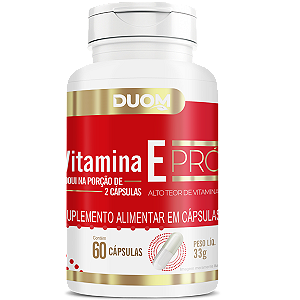 Vitamina E Pro 60caps Duom
