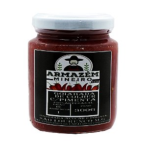 Goiabada De Colher Com Pimenta 300g 100% Artesanal Ardência 1 Armazém Mineiro