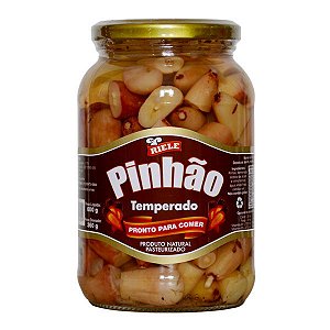 Pinhão Aperitivo Cozido E Temperado Pronto Para Comer 600g Riele Alimentos