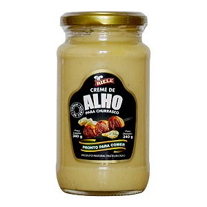 Creme De Alho Para Churrasco Ou Para Pão De Alho 340g Riele Conservas