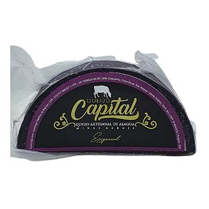 Queijo Capital Tipo Parmesão Com Capa De Vinho 500g Alagoa MG