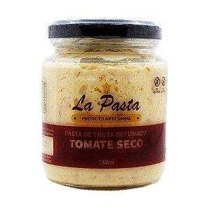 Pasta De Truta Defumada com Tomate Seco Pote 240ml La Pasta