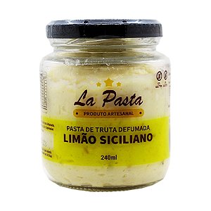 Pasta De Truta Defumada com Limão Siciliano Pote 240ml La Pasta
