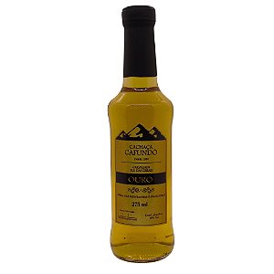 Cachaça Artesanal Ouro 4 Anos 275ML Cachaçaria Cafundó Carvalhos-MG