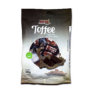Bala Toffee Caramelo de Chocolate Zero Hué (Sem Adição de Açúcares) Sem Glúten Pacote 100g Diet