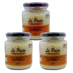 Pasta De Truta Defumada com Damasco 240ml  La Pasta Kit com 3 unidades