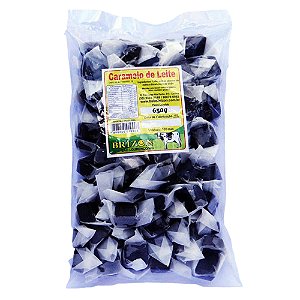 Bala de Caramelo de Leite com Açúcar 650g Sem Glúten – Brizon