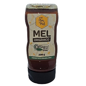 Mel Orgânico 290g (Puro) Sem Glúten Premium Apiário Flor de Mel