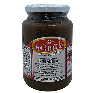 Brigadeiro de Colher com Açúcar Sem Glúten Pote 650g​ Doce Vovô Mário