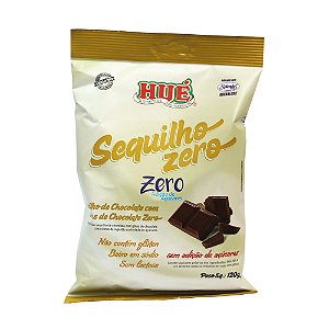 Sequilho de Chocolate com Gotas de Chocolate Zero Hué (Sem Adição de Açúcares) Vegano Sem Glúten Sem Lactose 120g