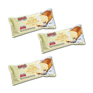 Bolo de Baunilha Zero Hué (Sem Adição de Açúcares) Sem Glúten Sem Lactose 120g Kit 3 unidades