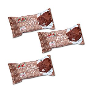 Bolo de Chocolate Zero Hué (Sem Adição de Açúcares) Sem Glúten Sem Lactose 120g - Kit 3 unidades