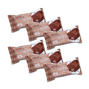 Bolo de Chocolate Zero Hué (Sem Adição de Açúcares) Sem Glúten Sem Lactose 120g - Kit 6 unidades