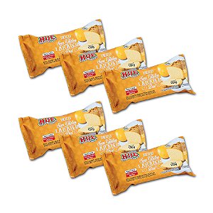 Bolo de Laranja Zero Hué (Sem Adição de Açúcares) Sem Glúten Sem Lactose 120g Kit 6 unidades