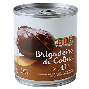 Brigadeiro de Colher Diet Hué (Sem Adição de Açúcares) Sem Glúten Lata 335g