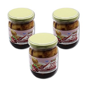 Fondant de Leite com Morango Diet Hué (Sem Adição de Açúcar) Sem Glúten 220g Kit 3 unidades