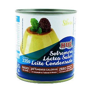 Leite Condensado Diet Hué (Sobremesa Láctea Sabor Leite Condensado Zero) Sem Glúten Lata 335g