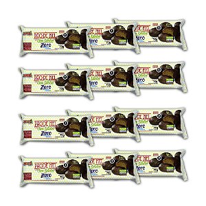 Pão de Mel Zero Açúcar coberto com Chocolate Diet Hué Vegano Sem Glúten Sem Lactose Pacote 70g Kit 12 unidades