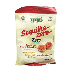 Sequilho de Creme de Goiaba Zero Hué (Sem Adição de Açúcares) Vegano Sem Glúten Sem Lactose 120g