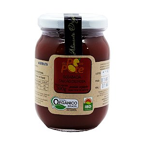 Goiabada Cascão Cremosa Orgânico 300g com Açúcar Sem Glúten Sem Lactose Do Pé ao Pote