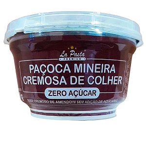 Paçoca Mineira Cremosa de Colher Zero Açúcar 260g La Pasta