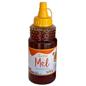 Mel Multifloral Flores Silvestres 500g 100% Puro Sem Glúten Apiário Flor de Mel