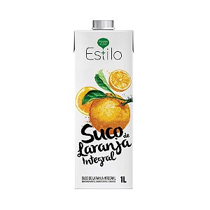 Suco de Laranja Integral + Estilo 1 Litro Sem Adição de Açúcares e Água