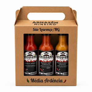 Pimentinhas Média Ardência Armazém Mineiro 150g Kit 3 Und