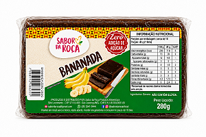BANANADA ZERO ADIÇÃO DE AÇÚCAR SABOR DA ROÇA 280G