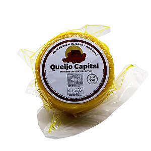 Queijo Capital Artesanal Maturado no Dende - Alagoa-MG Peça Aprox. 500g*