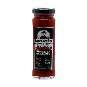 Pimenta Habanero 100g Armazém Mineiro 100% Artesanal Ardência Grau 08