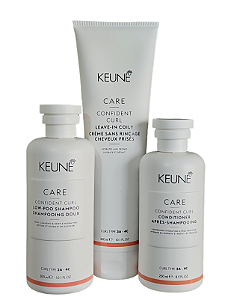 Keune Shampoo + Condicionador + Coily Confident Curl